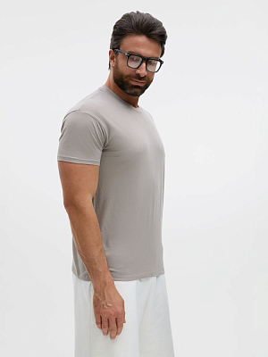 Футболка унисекс Regent 150, светло-серая