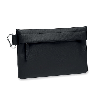 Organizer pouch in 600D RPET (Чёрный)