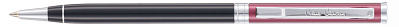 Ручка шариковая Pierre Cardin GAMME. Цвет - черный и "фуксия". Упаковка Е или E-1 (Черный)