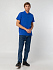 Рубашка поло мужская Spring 210, ярко-синяя (royal) - Фото 8