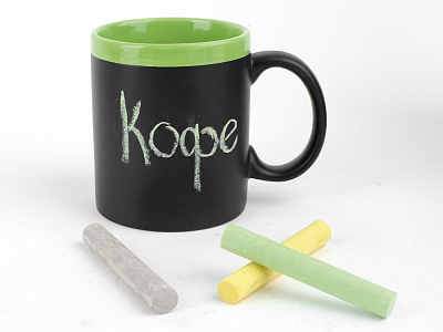 Кружка с покрытием для рисования мелом Да Винчи