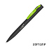 Ручка шариковая "Lip SOFTGRIP", черный с зеленым яблоком - Фото 1