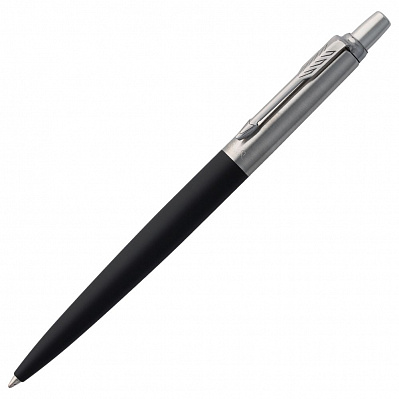 Ручка шариковая Parker Jotter Core K63, черный с серебристым (Серебристый)