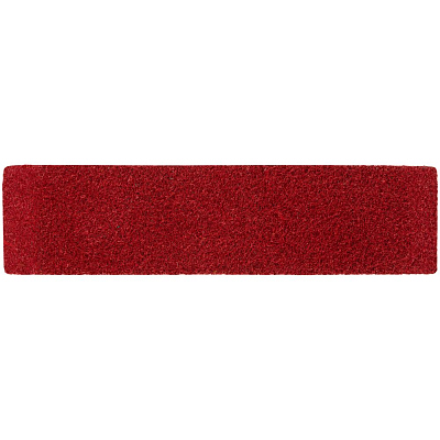 Лейбл кожаный Pasek, красный