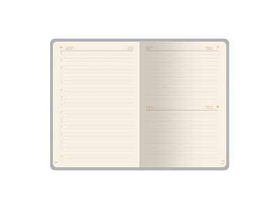 Ежедневник А5 датированный Boston на 2026 год