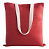 Холщовая сумка на плечо Juhu, красная - Фото 2