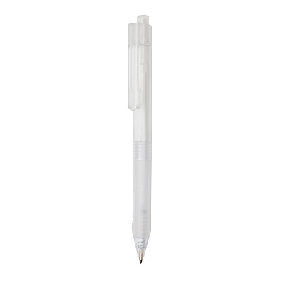 Ручка X9 с матовым корпусом и силиконовым грипом (Белый;)