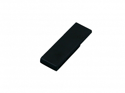 USB 2.0- флешка промо на 16 Гб в виде скрепки (Черный)