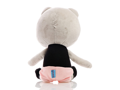 Игрушка мягкая  Серый кот