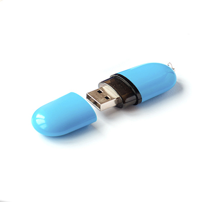 Пластик 04 Капсула софт, серый, 4Гб