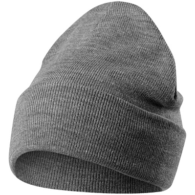 Шапка Real Talk  (эбонит) (Серый меланж)