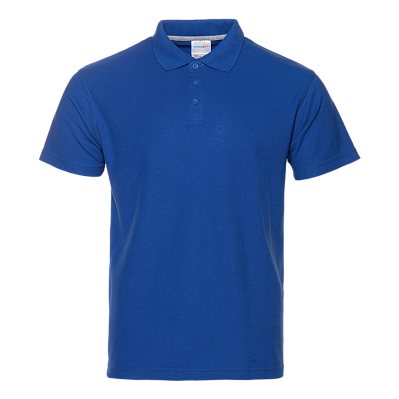 Рубашка поло мужская STAN хлопок/полиэстер 185, 104 (Синий)