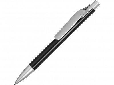 Ручка металлическая шариковая Large (Черный/серебристый)