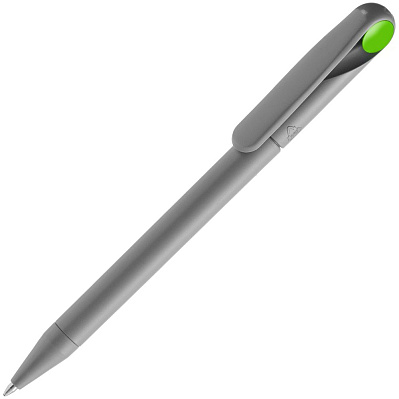 Ручка шариковая Prodir DS1 TMM Dot, серая с синим (Серый)