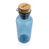 Бутылка для воды из rPET GRS с крышкой из бамбука FSC, 680 мл - Фото 4