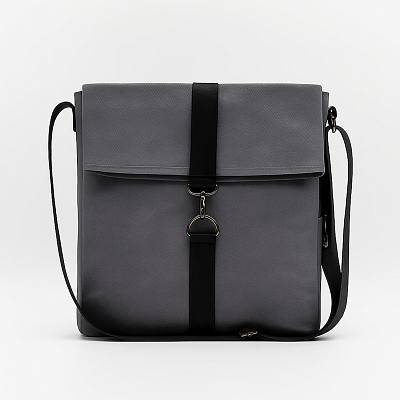 Шоппер Superbag Companion (серый с черным)