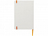 Блокнот А5 Spectrum с белой обложкой и цветной резинкой - Фото 5