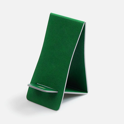 Подставка для телефона Petrus, зеленая (Зеленый)