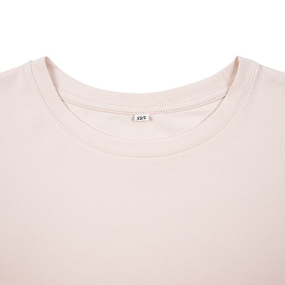 Футболка унисекс оверсайз Street Vibes, бежевая