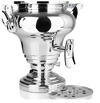 Самовар BEEM модель Royal, 15 литров, серебристый