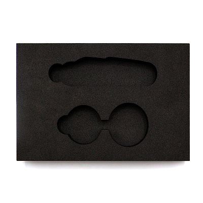 Ложемент ЭВАлюция под заказ 2 слоя (5мм+10мм)  (Чёрный)