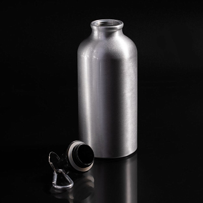 Бутылка для воды Funrun 400, серебристая