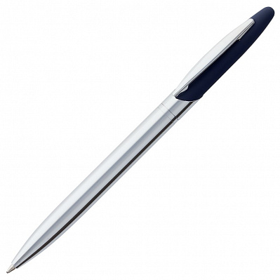 Ручка шариковая Dagger Soft Touch, синяя (Синий)