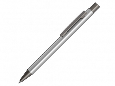 Ручка шариковая металлическая Straight (Серебристый)