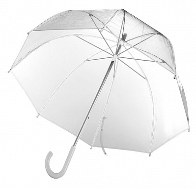 Прозрачный зонт-трость Clear (Прозрачный)