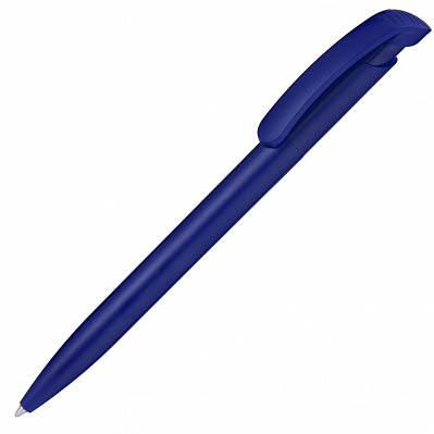 Ручка шариковая Clear Solid, синяя (Синий)