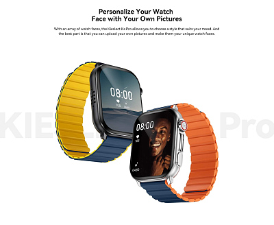 Смарт-часы Kieslect Calling Watch Ks Pro, серебро