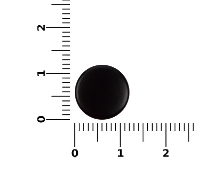 Кнопка Clavis, М, черная