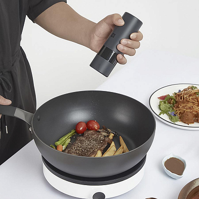 Электрическая мельница Huo Hou Electric Pepper Grinde, белый