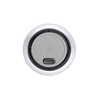 Портативная mini Bluetooth-колонка Sound Burger "Ellipse" серебро