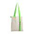 Шоппер Superbag с ремувкой 4sb (неокрашенный с салатовым) - Фото 2