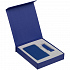 Коробка Latern для аккумулятора 5000 мАч и флешки, синяя - Фото 3