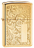 Зажигалка ZIPPO Venetian® с покрытием High Polish Brass, латунь/сталь, золотистая, 38x13x57 мм - Фото 1