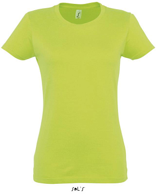 Фуфайка (футболка) IMPERIAL женская,Зеленое яблоко L (Зеленое яблоко)