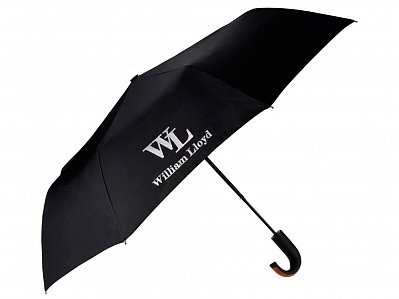 Зонт складной (Черный)