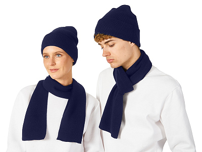 Подарочный набор Re:Air с варежками, шарфом и термосом