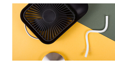 Портативный вентилятор Rombica NEO Flow, черный