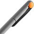 Ручка шариковая Prodir DS1 TMM Dot, серая с оранжевым - Фото 6