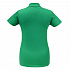 Рубашка поло женская ID.001 зеленая - Фото 2