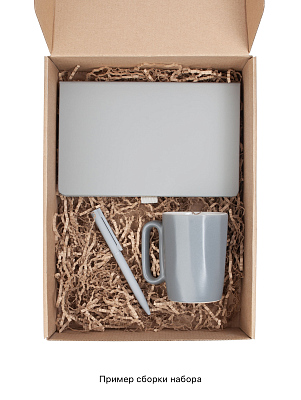 Кружка керамическая "Calypso" 250 мл, серый с белым