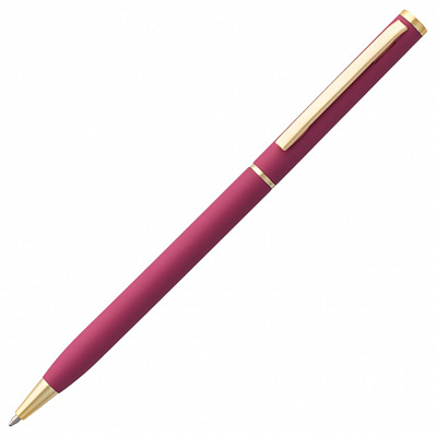 Ручка шариковая Hotel Gold, ver.2, матовая розовая (Розовый)