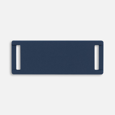 Лейбл из ПВХ Kova, темно-синий (Тёмно-синий)