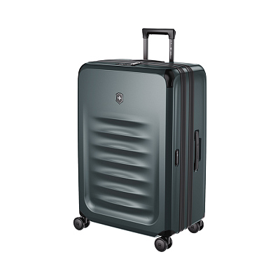 Чемодан VICTORINOX Spectra™ 3.0 Exp. Large Case, темно-зеленый, поликарбонат Sorplas™, 51x32x75 см,