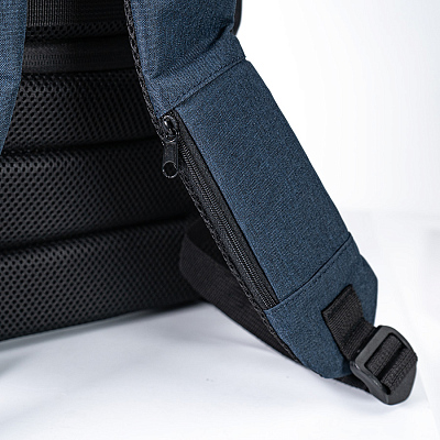 Рюкзак водостойкий "Hit", тёмно-синий, 45 х 31х14 см, 100% полиэстер 