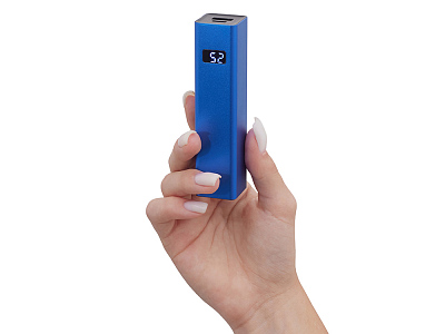 Внешний аккумулятор Rail c дисплеем, 5000 mAh