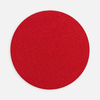 Наклейка тканевая Lunga Round, M, красная (Красный)
